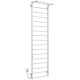 Elektrischen Handtuchwärmer kaufen Trapezium with shelf P17 500х1800 Deffi edelstahl (Weiss, WD03, Linker Anschluss) 