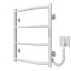Elektrischen Handtuchwärmer kaufen Trapezium P4 400х500 Deffi edelstahl (Weiss, WD03, Richtige Verbindung) 