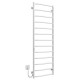 Elektrischen Handtuchwärmer kaufen Trapezium P13 500х1400 Deffi edelstahl (Weiss, WD03, Linker Anschluss) 