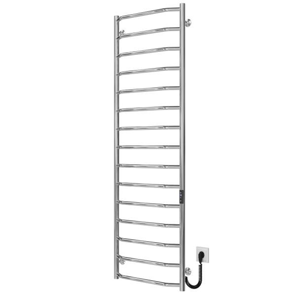 Elektrischen Handtuchwärmer kaufen Trapezium P15 500х1600 Deffi edelstahl (Chrom, JD03, Richtige Verbindung) 
