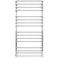 Podgrzewany wieszak na ręczniki Lux P16 700х1500 Deffi stal nierdzewna (Chrome, Lewe boczne połączenie)
