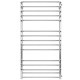 Buy water heated towel rail Lux P15 700х1400 Deffi stainless steel (Chrome, Side right connection)