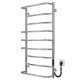 Buy electric heated towel rail Aquamix P9 500х1000 Deffi stainless steel (Chrome, JD03, Right connection)