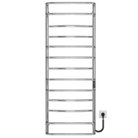 Elektrischer Handtuchwärmer Aquamix P13 500х1400 Deffi edelstahl (Chrom, JD03, Richtige Verbindung)