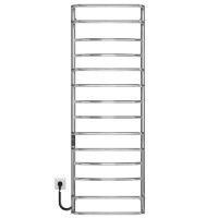 Elektrischer Handtuchwärmer Aquamix P14 500х1500 Deffi edelstahl (Chrom, JD03, Linker Anschluss)