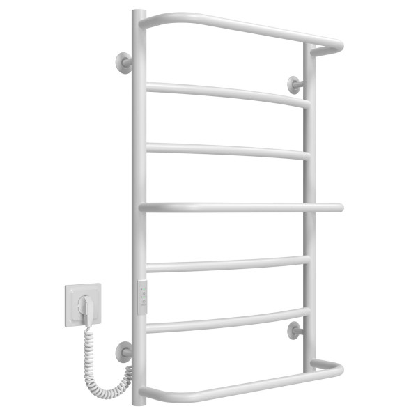 Elektrischen Handtuchwärmer kaufen Aquamix P7 500х800 Deffi edelstahl (Weiss, WD03, Linker Anschluss) 