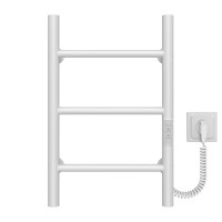 Elektrischer Handtuchwärmer Orion P3 300х500 Deffi edelstahl (Weiss, WD03, Richtige Verbindung)