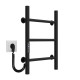 Buy electric heated towel rail Orion P3 300х500 Deffi stainless steel (Black, JD03, Left connection)