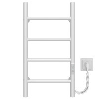 Elektrischer Handtuchwärmer Orion P4 300х600 Deffi edelstahl (Weiss, WD03, Richtige Verbindung)