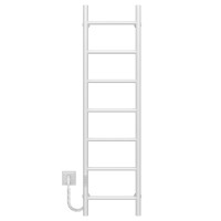 Elektrischer Handtuchwärmer Orion P7 300х1200 Deffi edelstahl (Weiss, WD03, Linker Anschluss)