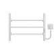 Buy electric heated towel rail Orion P3 400х500 Deffi stainless steel (White, WD03, Right connection)