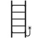 Buy electric heated towel rail Orion P5 400х800 Deffi stainless steel (Black, JD03, Right connection)