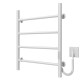 Buy electric heated towel rail Orion P4 500х600 Deffi stainless steel (White, WD03, Right connection)