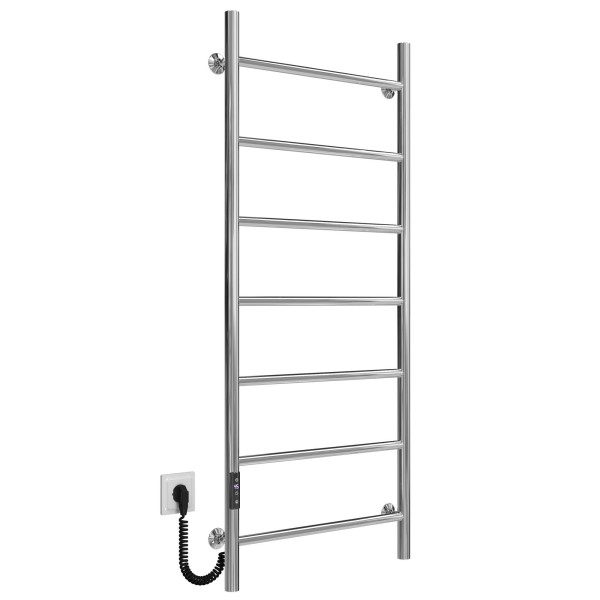 Elektrischen Handtuchwärmer kaufen Orion P7 500х1200 Deffi edelstahl (Chrom, JD03, Linker Anschluss) 