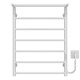 Buy electric heated towel rail Terma P7 500х700 Deffi stainless steel (White, WD03, Right connection)