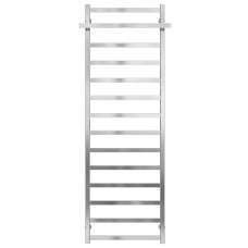 Podgrzewany wieszak na ręczniki Nicolе P14 500х1600 Deffi stal nierdzewna (Chrome, Połączenie dolne)