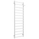 Buy a water heated towel rail Nicolе P14 500х1600 Deffi stainless steel (White, Side left connection)