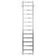Buy a water heated towel rail Nicolе P14 300х1600 Deffi stainless steel (Chrome, Side left connection)