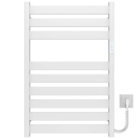 Elektrischer Handtuchwärmer Victoria P12 500х800 Deffi edelstahl (Weiss, WD04, Richtige Verbindung)