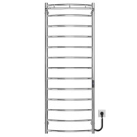 Elektryczny podgrzewacz ręczników Classic N P13 500х1400 Deffi stal nierdzewna (Chrome, JD03, Prawe połączenie)