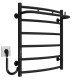 Buy electric heated towel rail Classic N P6 500х600 Deffi stainless steel (Black, JD03, Left connection)