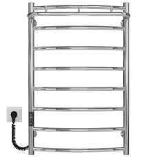Elektryczny podgrzewacz ręczników Classic N P8 500х800 Deffi stal nierdzewna (Chrome, JD03, Połączenie lewe)