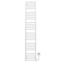 Elektrischer Handtuchwärmer Lima P30 400х1800 Deffi edelstahl (Weiss, WD04, Richtige Verbindung)