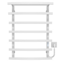 Elektrischer Handtuchwärmer Lotos P7 400х800 Deffi edelstahl (Weiss, WD04, Richtige Verbindung)