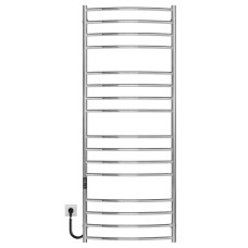 Elektryczny podgrzewacz ręczników Classic Elite P16 600х1600 Deffi stal nierdzewna (Chrome, JD03, Połączenie lewe)