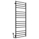 Buy electric heated towel rail Classic Elite P16 600х1600 Deffi stainless steel (Black, JD03, Left connection)
