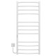 Buy electric heated towel rail Classic Elite P12 500х1200 Deffi stainless steel (White, WD03, Left connection)