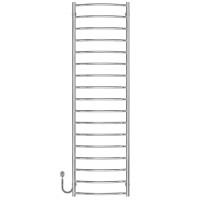 Elektryczny podgrzewacz ręczników Classic P17 500х1800 Deffi stal nierdzewna (Chrome, EF16, Połączenie lewe)
