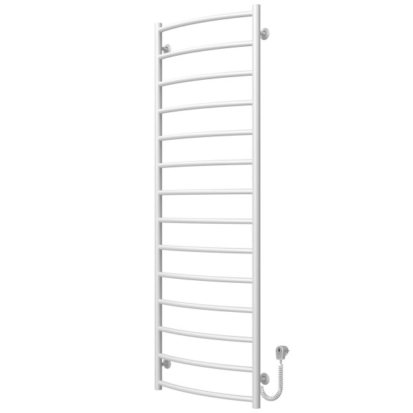 Buy electric heated towel rail Classic P14 500х1500 Deffi stainless steel (White, EF16, Right connection)
