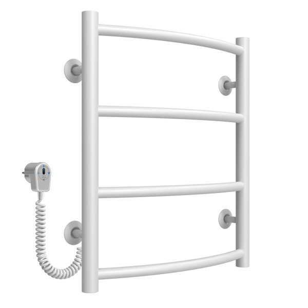Elektrischen Handtuchwärmer kaufen Classic P4 400х500 Deffi edelstahl (Weiss, EF16, Linker Anschluss) 