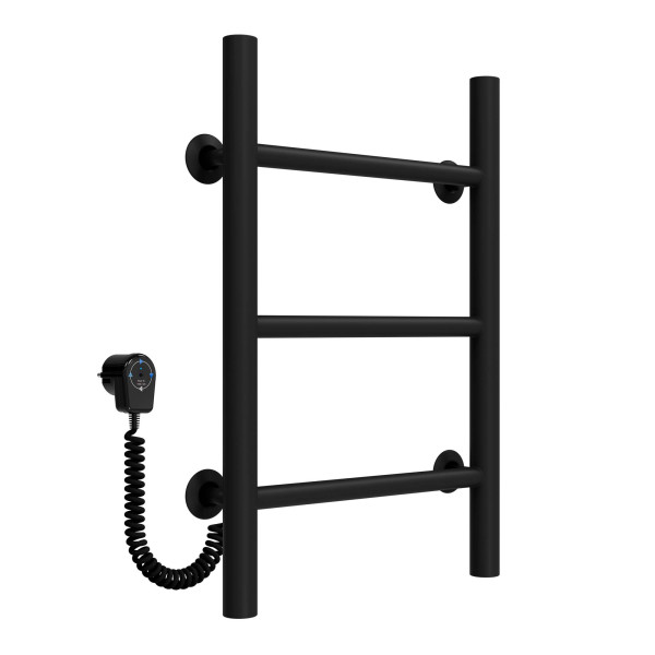 Elektrischen Handtuchwärmer kaufen Orion P3 300х500 Deffi edelstahl (Schwarz, EF16, Linker Anschluss) 