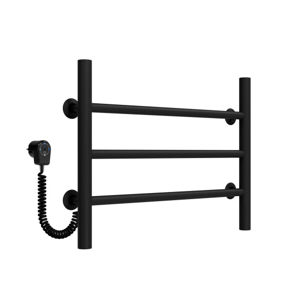 Elektrischen Handtuchwärmer kaufen Orion P3 400х500 Deffi edelstahl (Schwarz, EF16, Linker Anschluss) 