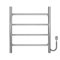 Elektrischer Handtuchwärmer Orion P4 500х600 Deffi edelstahl (Chrom, EF16, Richtige Verbindung)