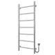 Buy electric heated towel rail Orion P7 500х1200 Deffi stainless steel (Chrome, EF16, Right connection)
