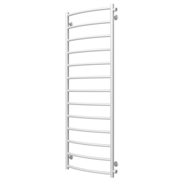 Buy water heated towel rail Classic P13 500х1400 Deffi stainless steel (White, Side right connection)