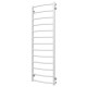 Buy water heated towel rail Classic P13 500х1400 Deffi stainless steel (White, Side right connection)