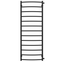 Water heated towel rail Classic P13 500х1400 Deffi stainless steel (Black, Side right connection)