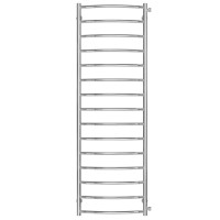Water heated towel rail Classic P15 500х1600 Deffi stainless steel (Chrome, Side right connection)