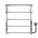 Buy electric heated towel rail Lux Hotel P5 500х600 Deffi stainless steel (Chrome, JD04, Right connection)