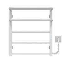 Elektrischer Handtuchwärmer Lux Hotel P5 400х600 Deffi edelstahl (Weiss, WD04, Richtige Verbindung)