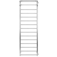 Water heated towel rail Lux Hotel P15 500х1600 Deffi stainless steel (Chrome, Side right connection)