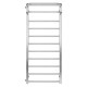 Buy water heated towel rail Lux Hotel P11 400х1200 Deffi stainless steel (Chrome, Side left connection)