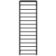 Buy water heated towel rail Lux Hotel P15 400х1600 Deffi stainless steel (Black, Bottom connection)