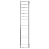 Water heated towel rail Forest P16 200х1600 Deffi stainless steel (Chrome, Side right connection)