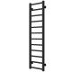 Buy water heated towel rail Forest P12 200х1200 Deffi stainless steel (Black, Bottom connection)