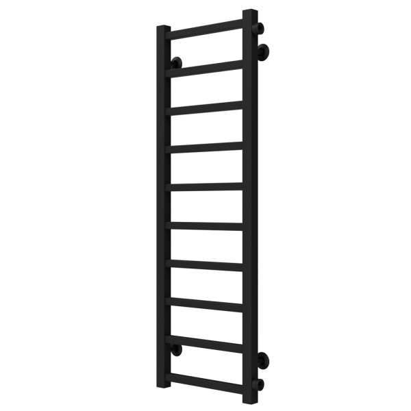 Buy water heated towel rail Forest P10 300х1000 Deffi stainless steel (Black, Side right connection)